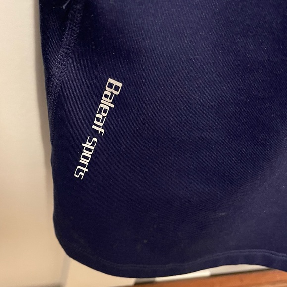 Baleaf Sports Blue Quarter Zip Performance Jacket/Shirt Size Large - Picture 4 of 9